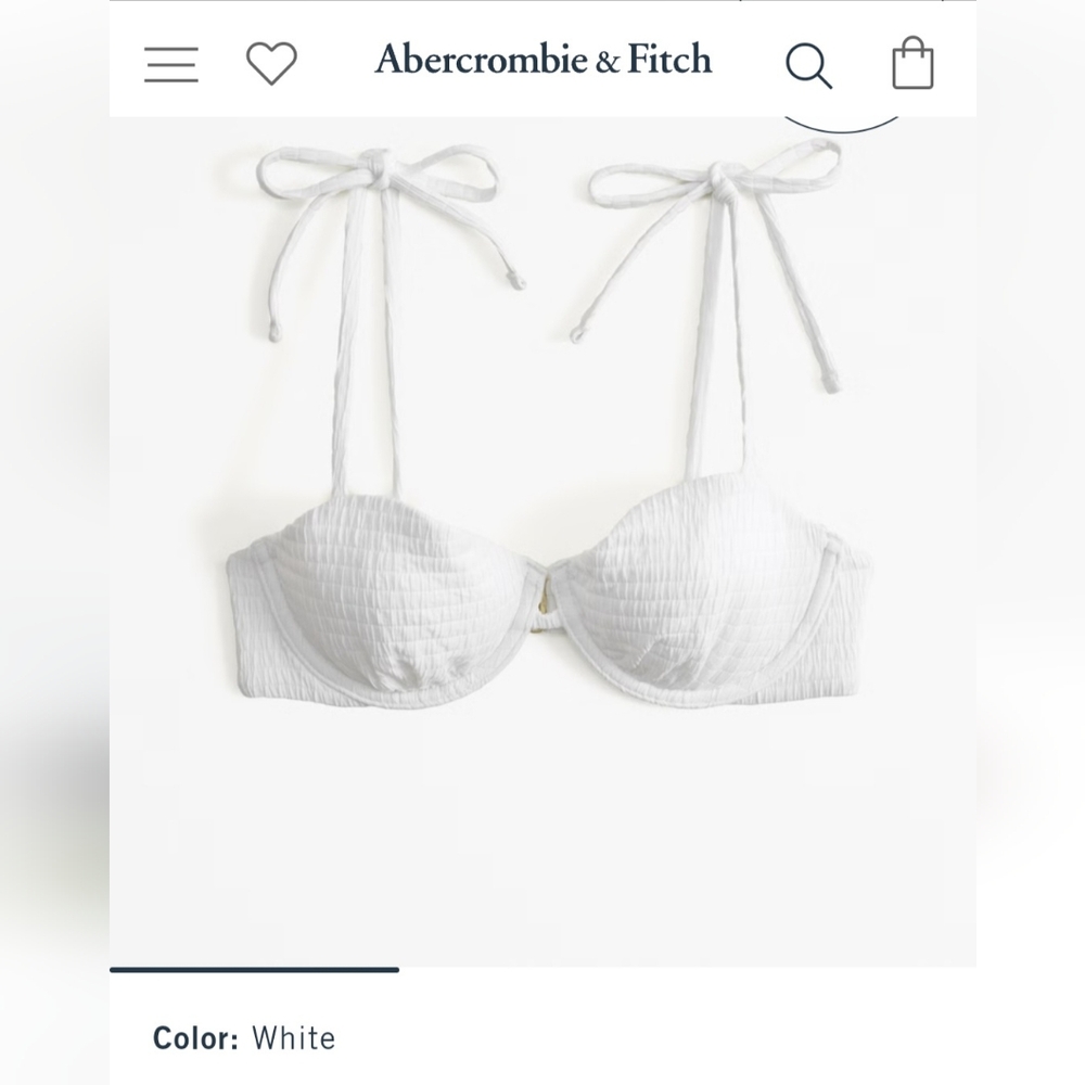 Abercrombie & Fitch bikini top